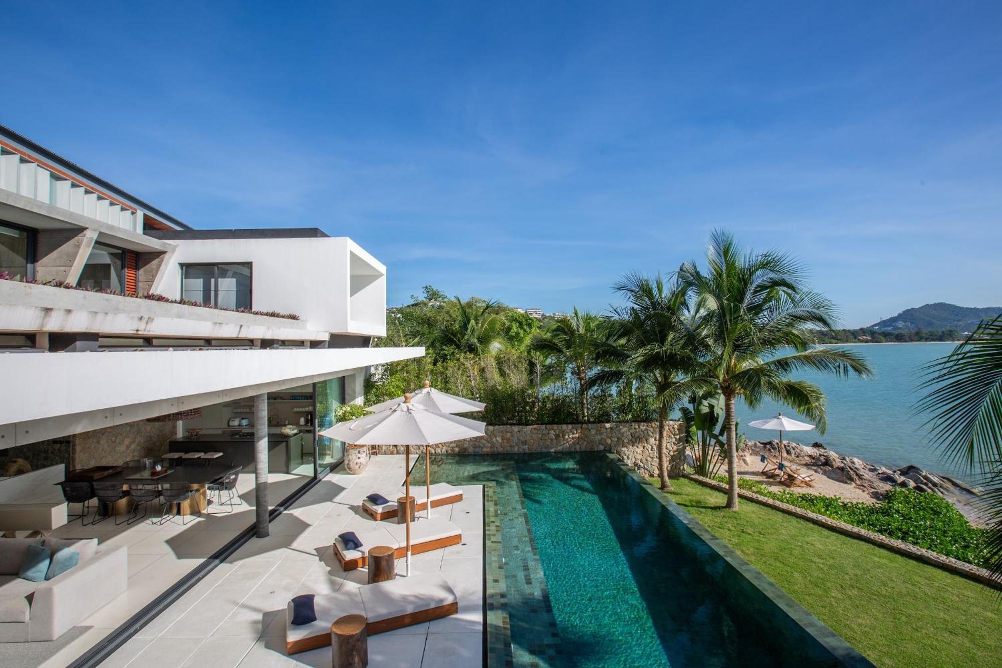 Kerem Luxury Beachfront Villas Amphoe Koksamui Extérieur photo